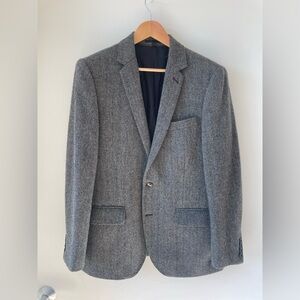 J Crew Mens | Wool Ludlow Tweed Herringbone Blazer | 40R